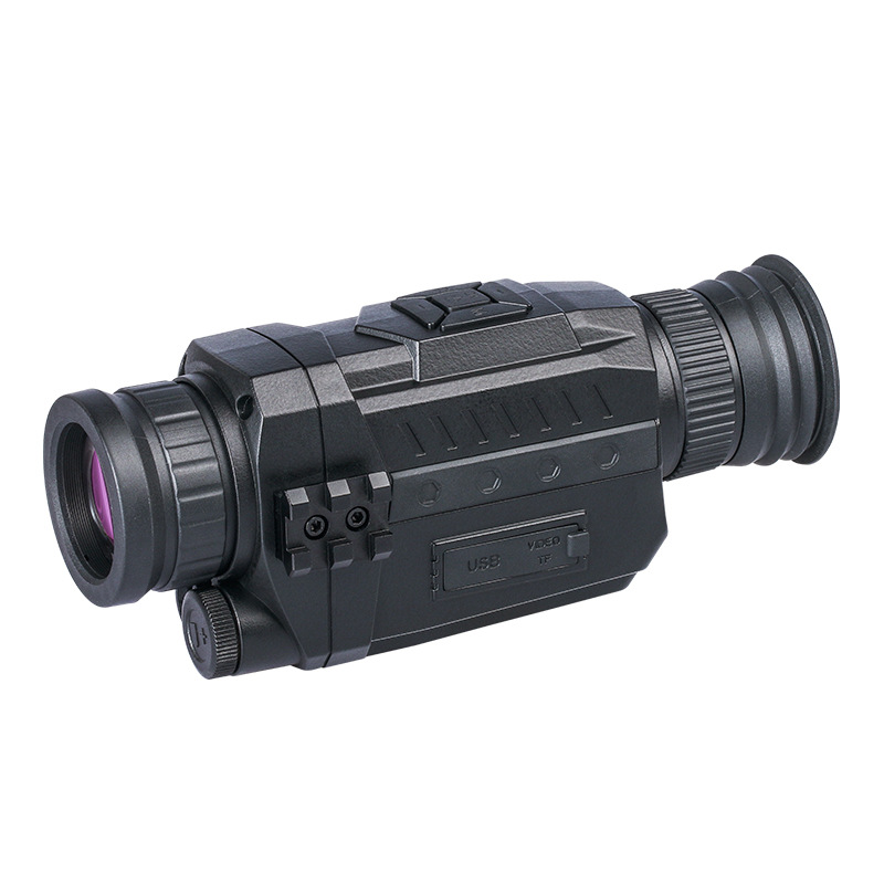 ROLES洛莱斯CS-535高清数码夜视仪可插卡拍照录像巡逻USB夜间红外线望远镜